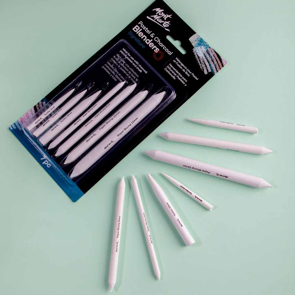 Set de 7 Mezcladores MontMarte Signature para Difuminar Pasteles y Carboncillo MAXX0011