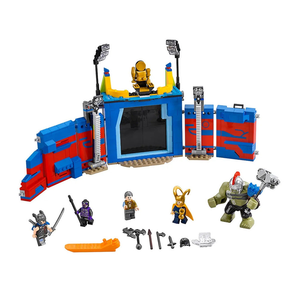 Thor vs. Hulk Arena Clash Lego Set