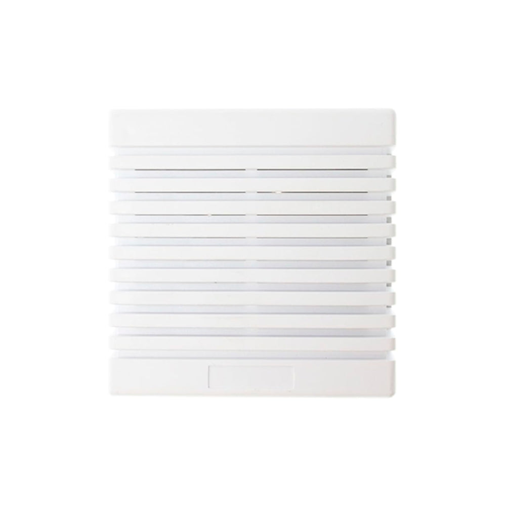 Sirena Dimax Cuadrada de 2 Tonos 108dB Alimentacion 12Vdc 0.5Amp color Blanco C830