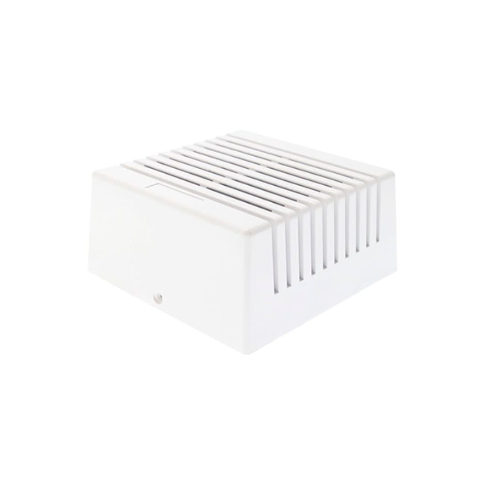 Sirena Dimax Cuadrada de 2 Tonos 108dB Alimentacion 12Vdc 0.5Amp color Blanco C830