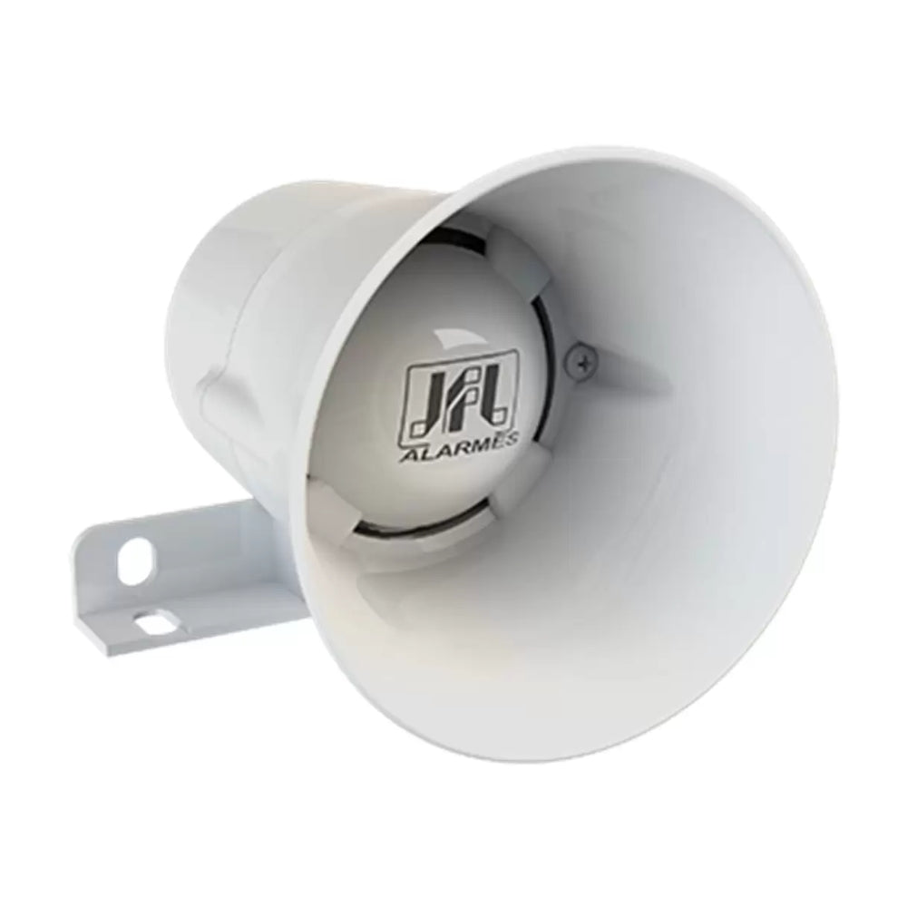 Sirena JFL Piezoelectrica 120dB Instalacion Horizontal o Vertical Alimentacion 10 a 15 Vdc SIR-120