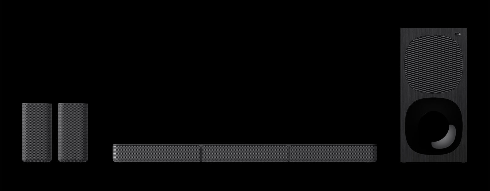 Sistema de Sonido Sony 5.1 canales con barra Bluetooth HT-S20R