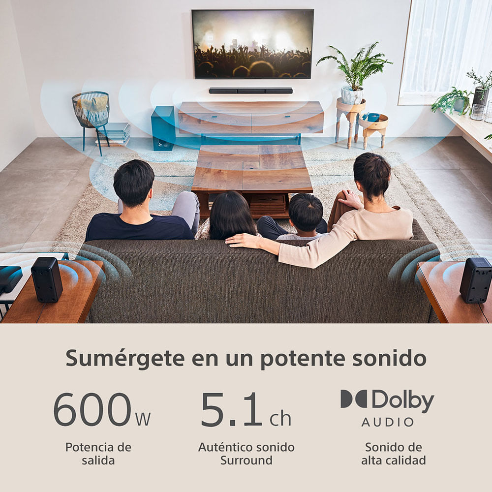 Sistema de sonido Sony 5.1 canales HT-S40R