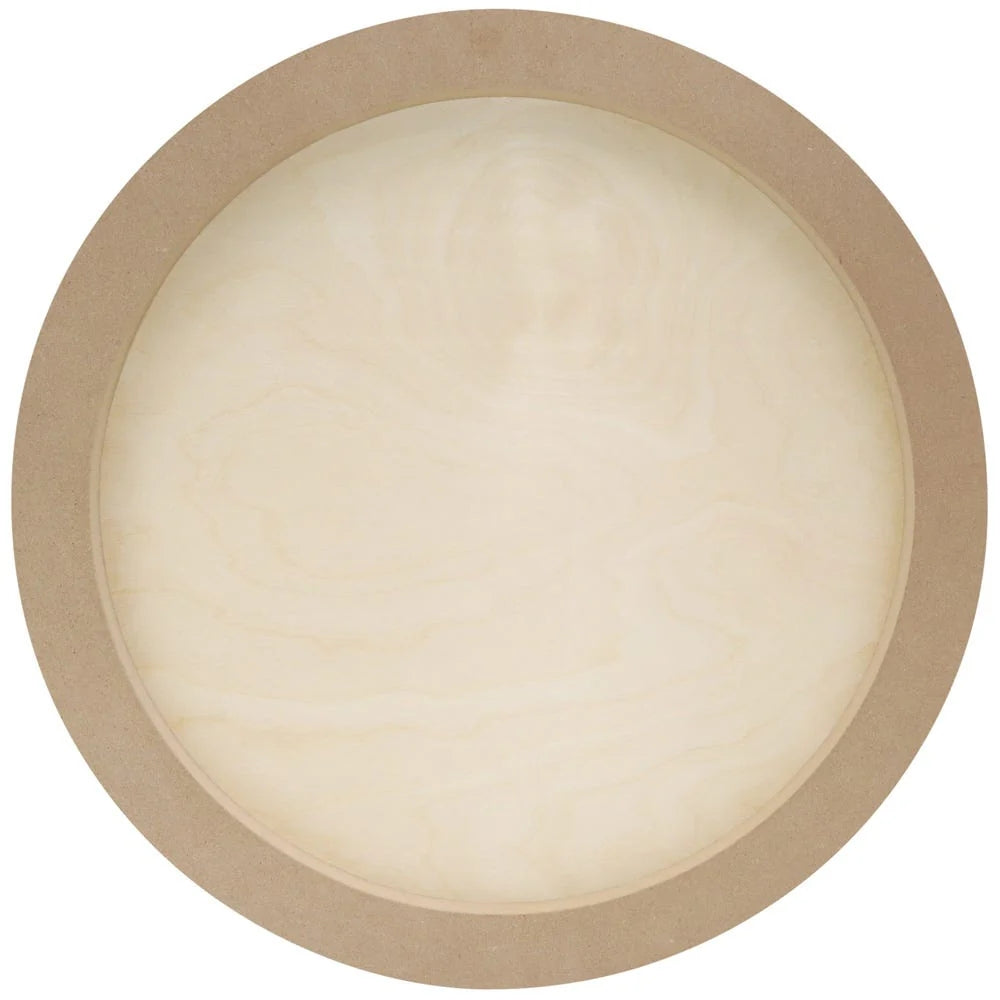Tablero MontMarte Premium para Pintar Redondo Diametro 50cm Espesor 23mm MBST0050