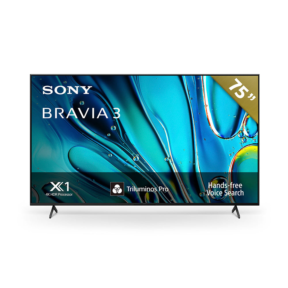 LED 75" Smart Sony Bravia 3 4K HDR K-75S30