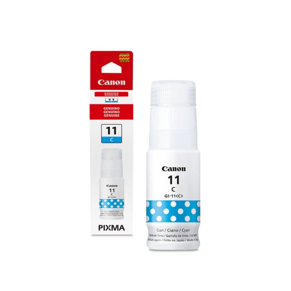 Tinta Canon GI-11 Cyan Botella de 70 ml