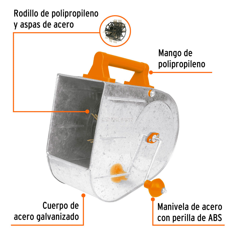 Tirolera Truper Galvanizada Profesional