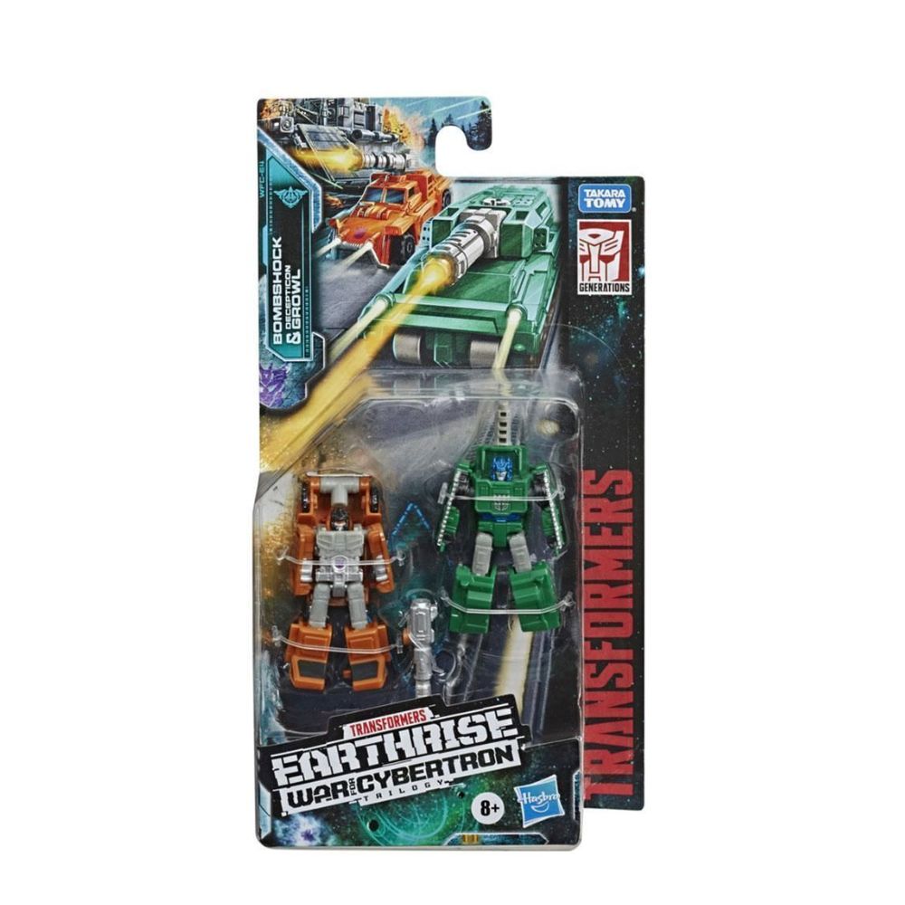 Transformers  Hasbro Bombshok y Growl