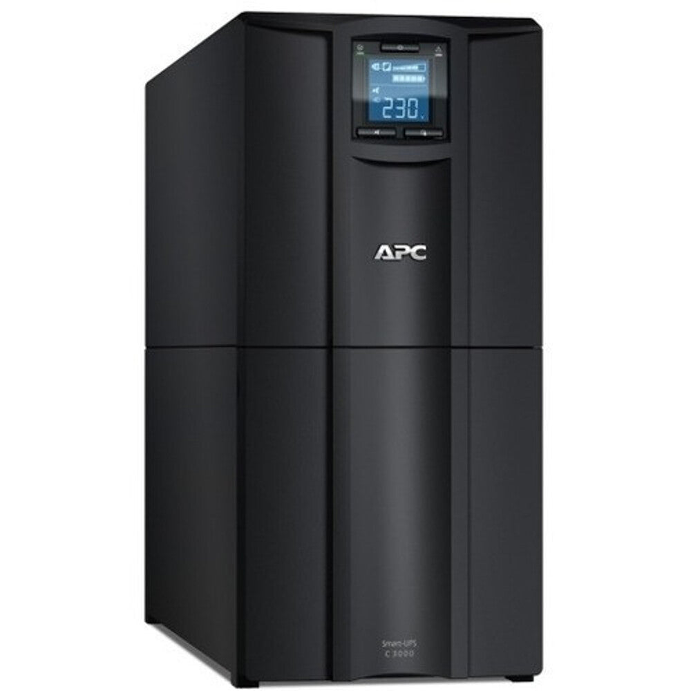 UPS APC Interactivo de 3000VA 2100W 230V AVR Smart-UPS, Salidas 8xIEC C13 y 1 IEC C19, Pantalla LCD APCSMC3000I