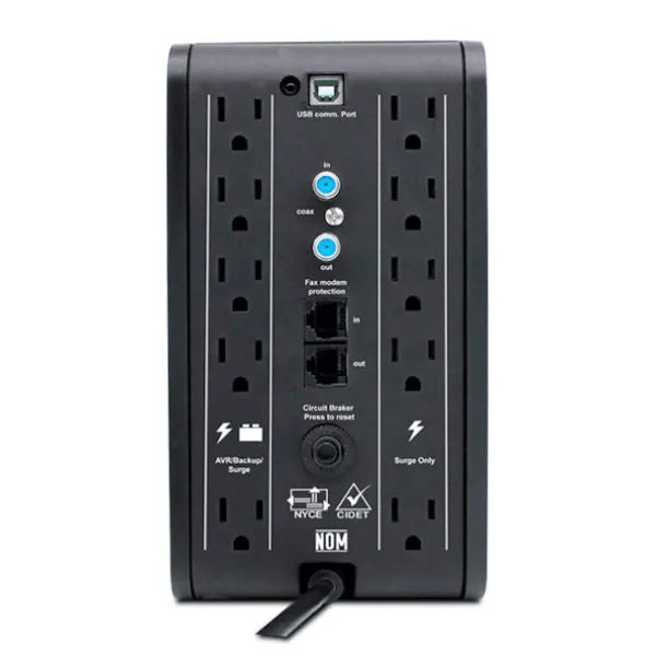 UPS Smart CDP 1500VA 900W Pantalla LCD con 10 Salidas R-Smart 1510 i