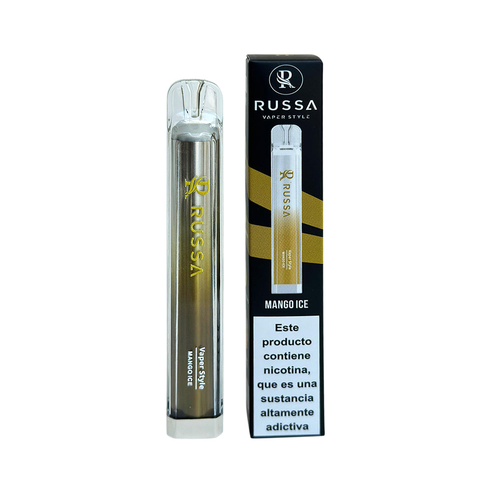 Vape Russa Style Sabor Mango Ice 1000 Puffs