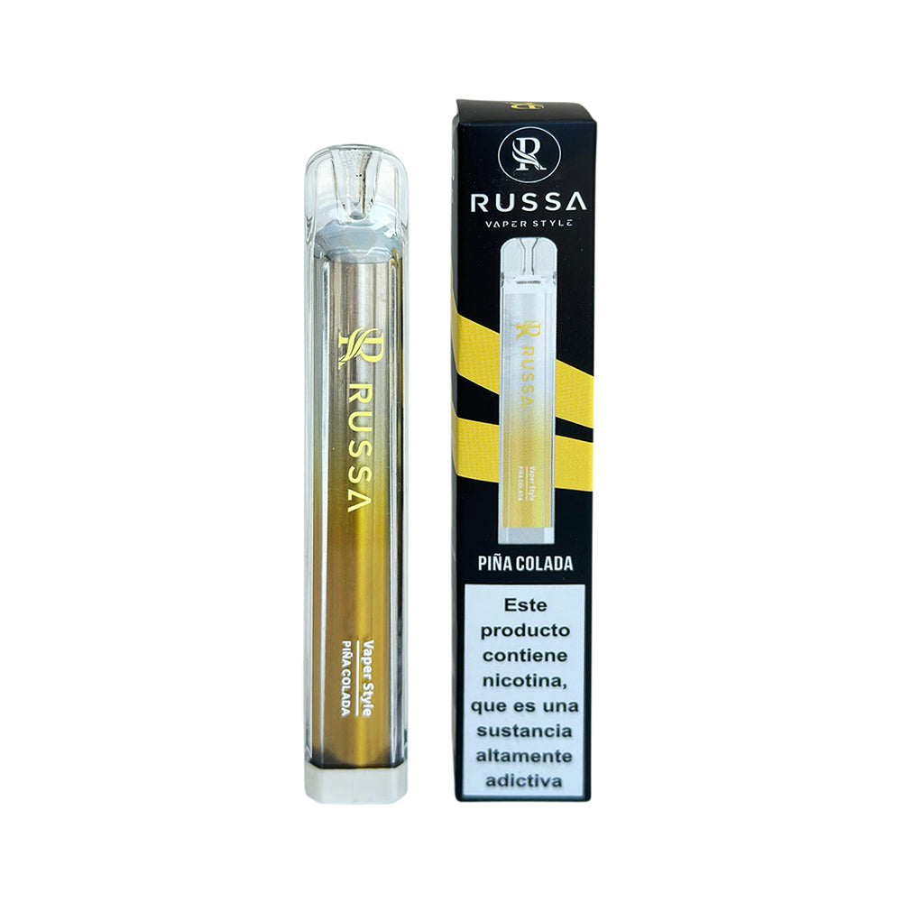 Vape Russa Style Sabor Piña Colada 1000 Puffs