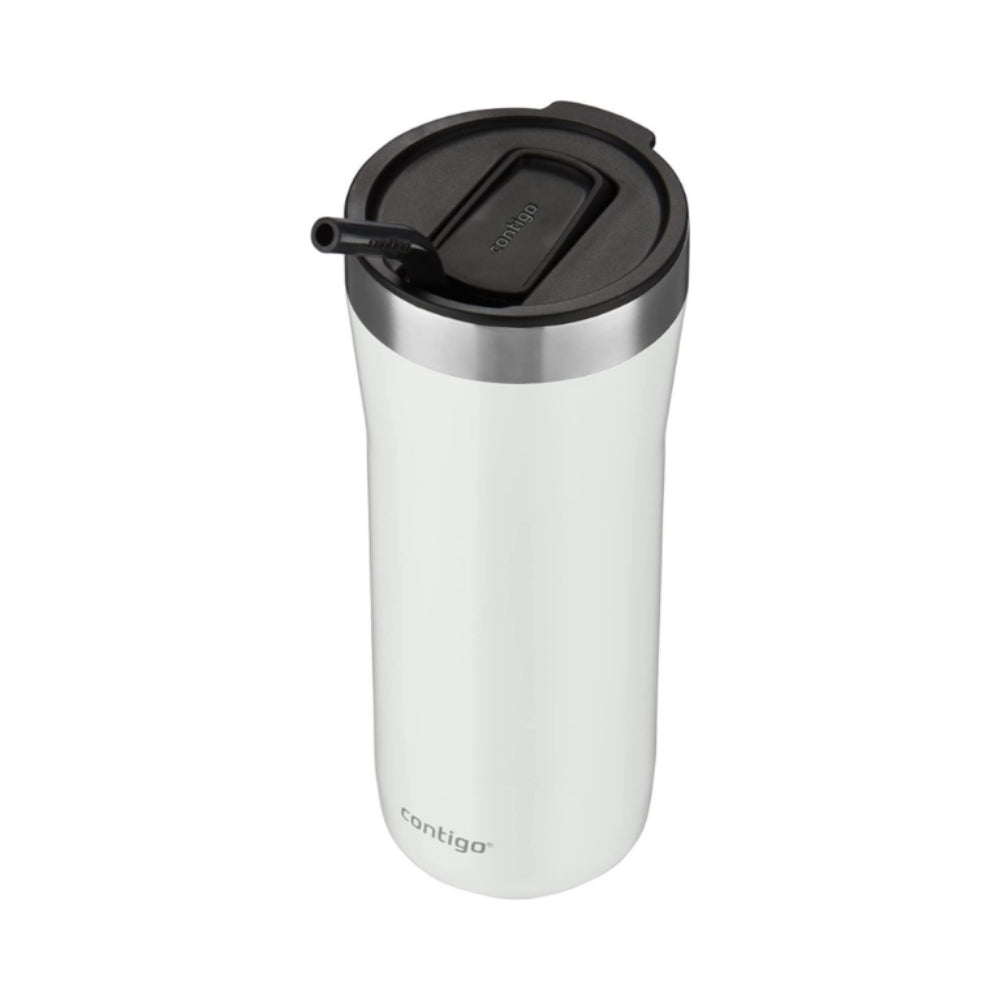 Vaso Contigo Tumbler de Acero Inoxidable con Tapa Deslizante con Bombilla de 32oz 946ml color Salt 2158736