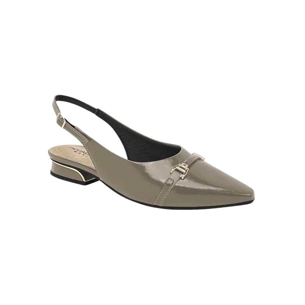 Zapatilla Slingback Silvia Color Gris