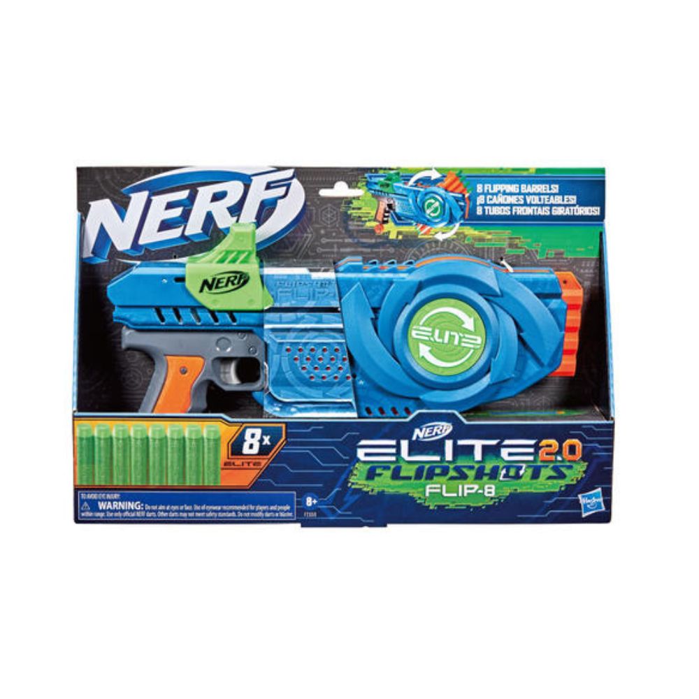 Arma de Juguete Nerf Elite 2.0 Flip Shots