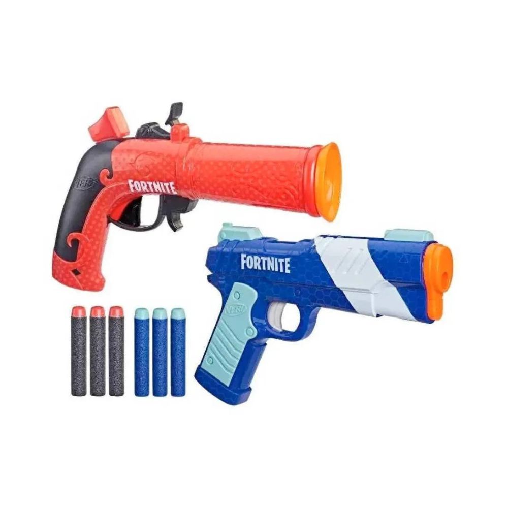 Arma de Juguete Nerf Fornite LP & Flint Knock Dual Pack