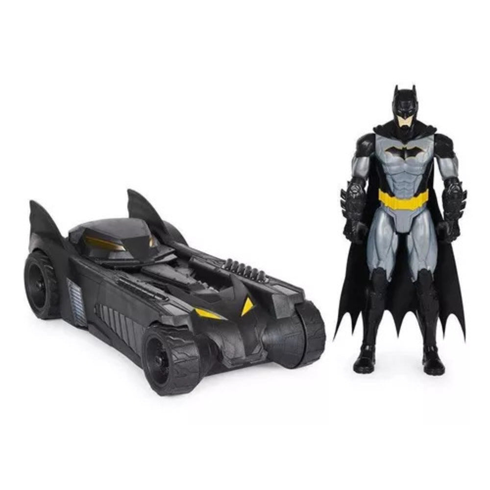 Batimóvil Spin Master con Figura de Accion Batman