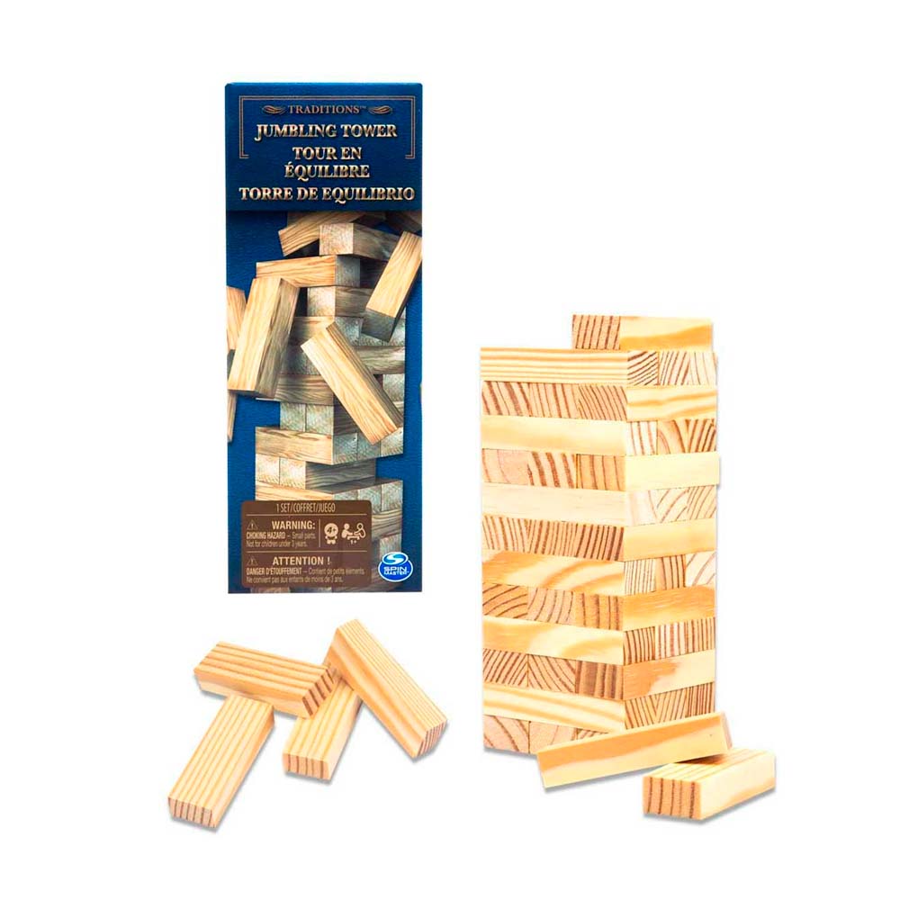 Juegos de Mesa Spin Master Torre de Equilibrio 39 Pzas