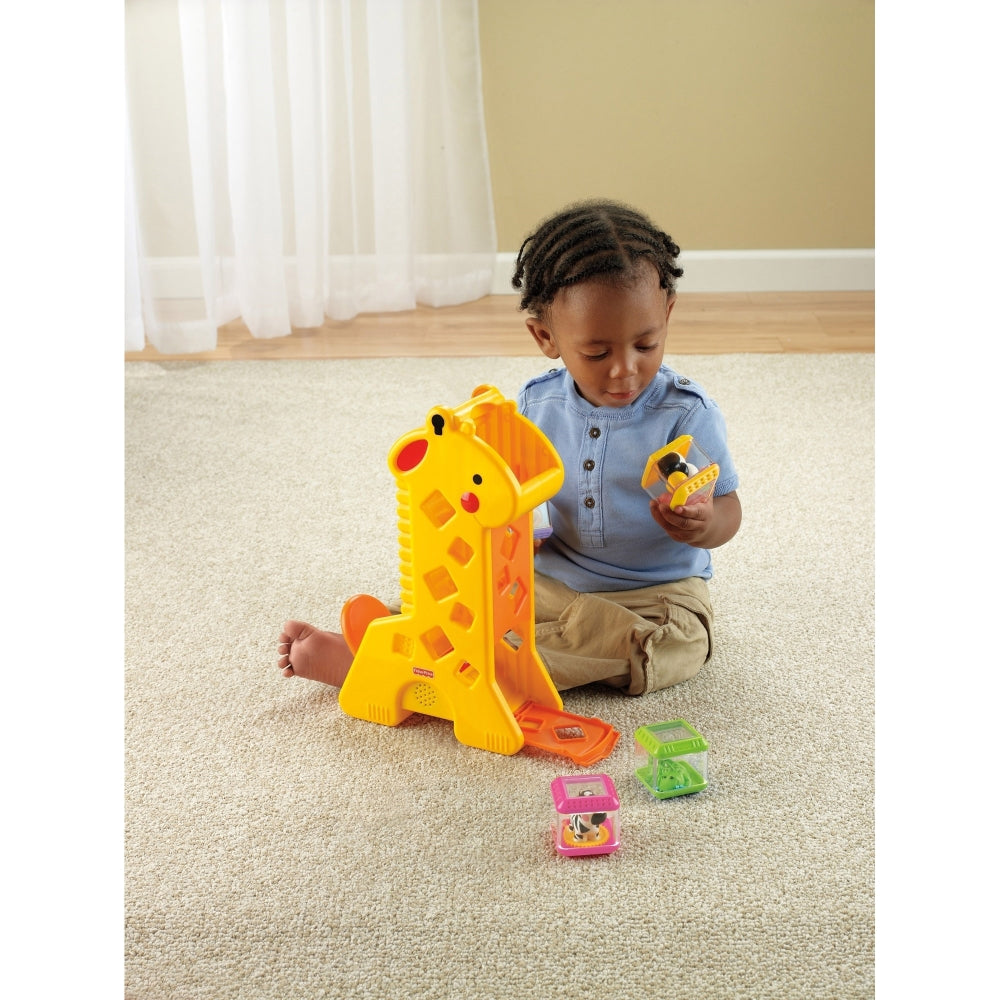 Juguete Jirafa Fisher-Price Bloques Descubrimientos