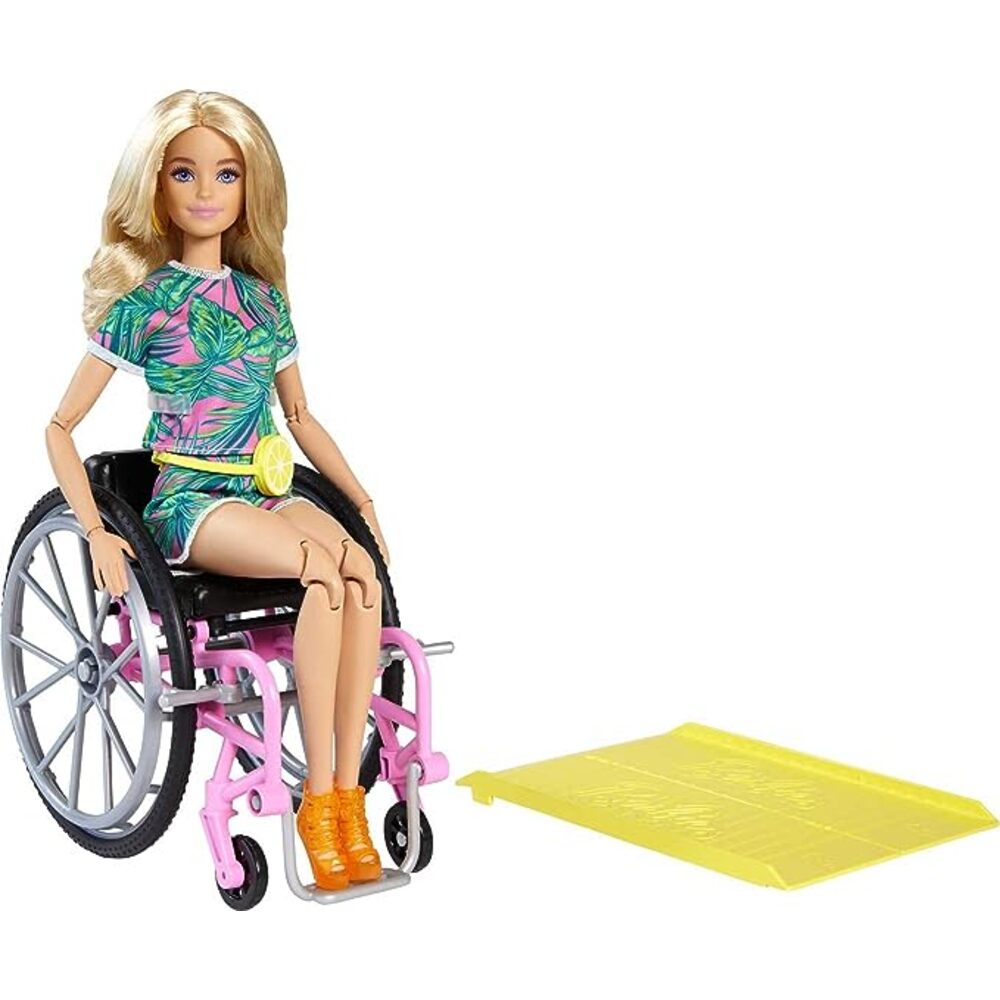 Muñeca Barbie Fashionista Silla de Ruedas