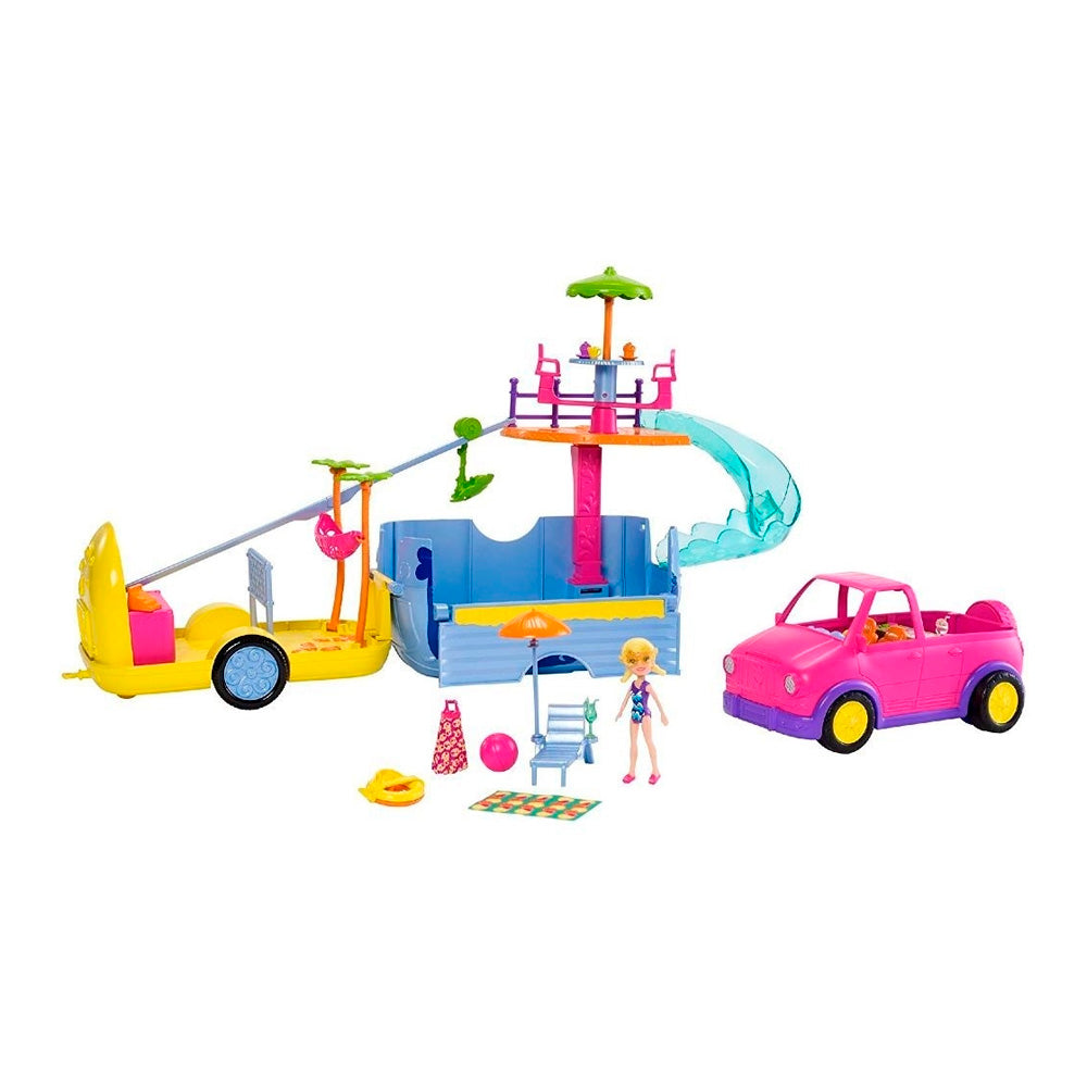 Pista de Carrera Polly Pocket Autocaravana