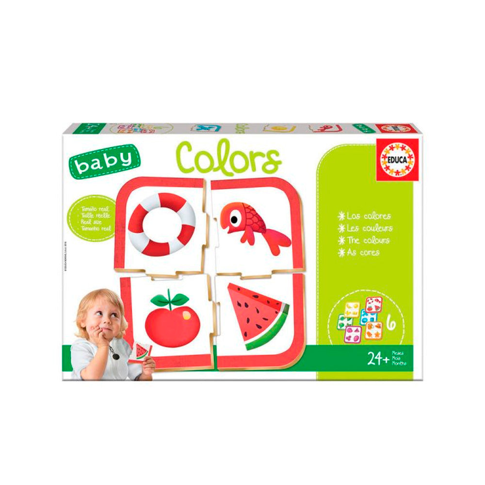 Rompecabezas Educa Baby Colors de Sandia